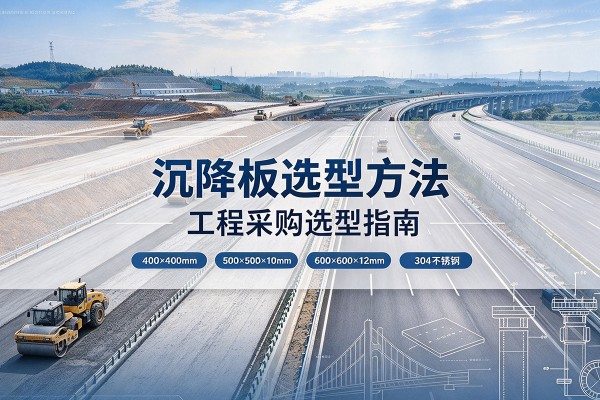 穆棱沉降板选择方法