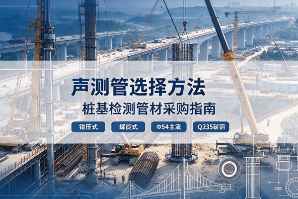 穆棱声测管选型标准