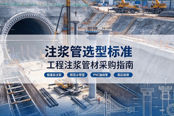 穆棱注浆管选型标准