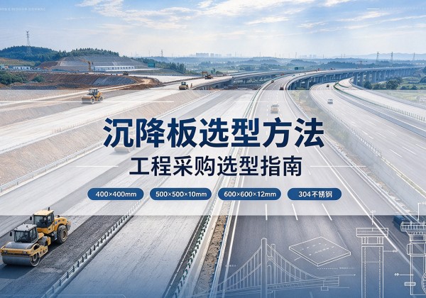 穆棱沉降板选择方法