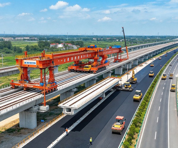 穆棱公路建设